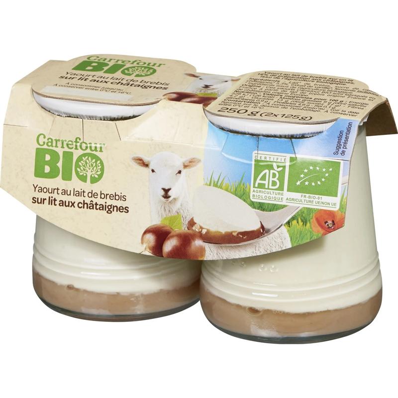 Yaourt De Brebis A La Chataigne Bio