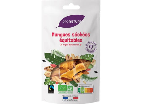 Mangues Sechees Sans Sucre Ajoute Bio