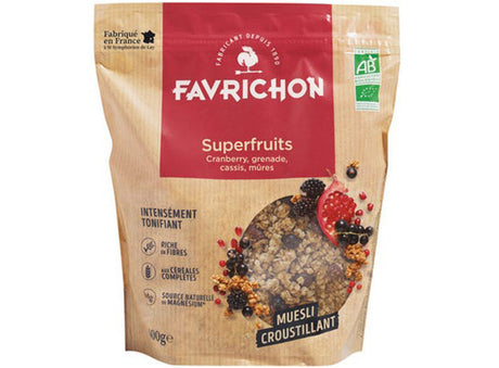 Muesli Croustillant Superfruits Bio