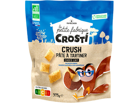 Crosti Crush Pate A Tartiner Choco Lait Bio