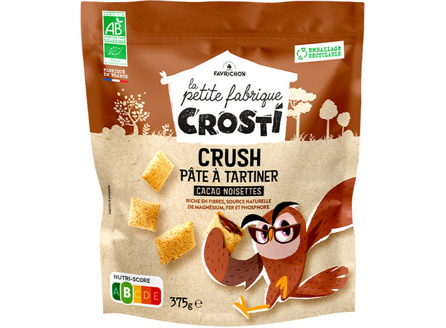 Crosti Crush Pate A Tartiner Cacao Noisettes Bio
