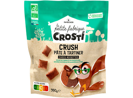 Crosti Crush Pate A Tartiner Choco Noisettes Bio