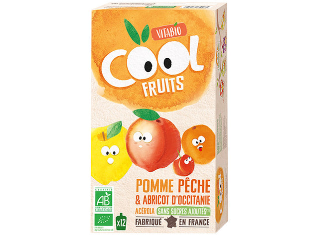 Cool Fruits Pomme Peche Abricot Bio