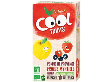 Cool Fruits Pomme Fraise Myrtille Bio