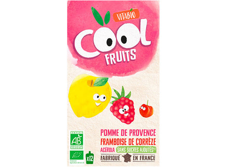 Cool Fruits Pomme Framboises Bio