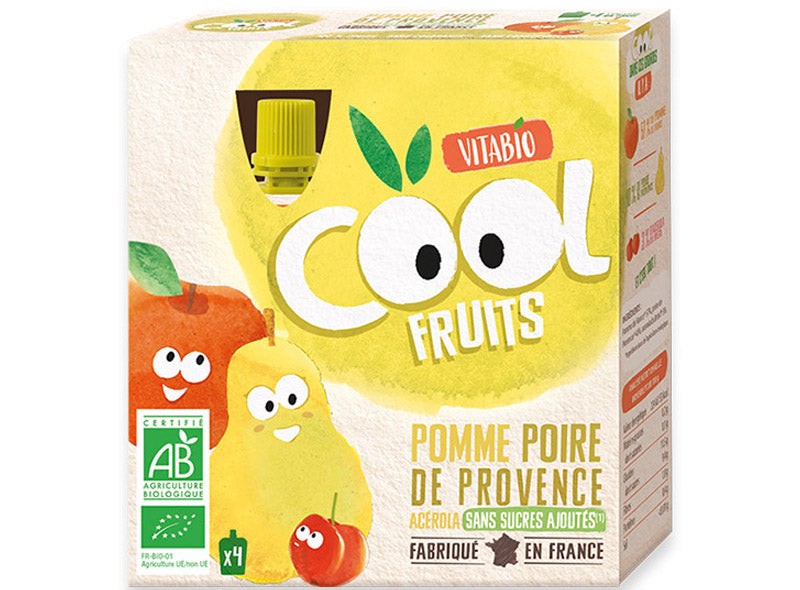 Cool Fruits Pomme Poire Bio