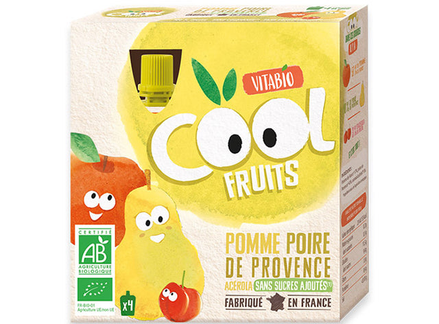 Cool Fruits Pomme Poire Bio