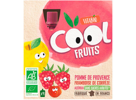 Cool Fruits Pomme Framboise Bio