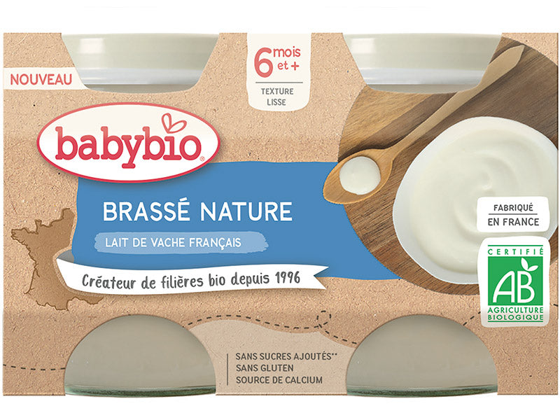 Petits Pots De Brasse Nature Bio