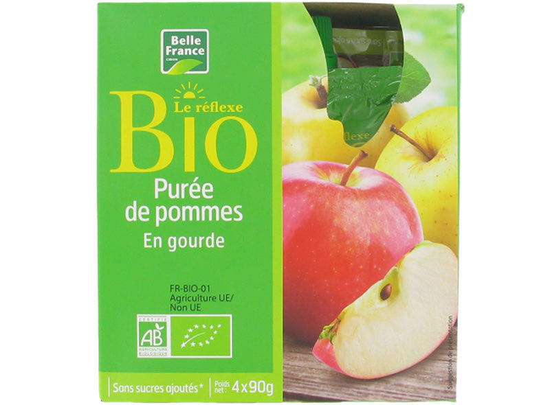 Gourdes De Puree De Pomme Bio