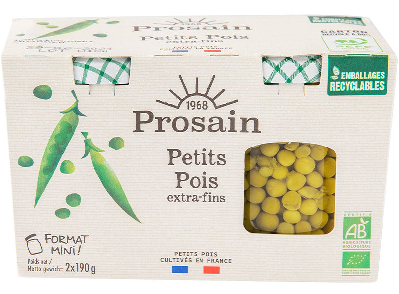 Petits Pois Extras-Fins Bio