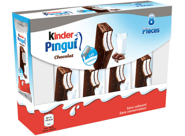 Barre Chocolatee Lait Chocolat Kinder Pingui