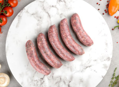 Saucisses De Bauf Fermier, Sans Gluten Ni Conservateur Bio