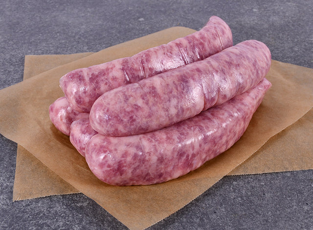 Saucisses De Porc De Plein Air Irlandaise, Sans Gluten