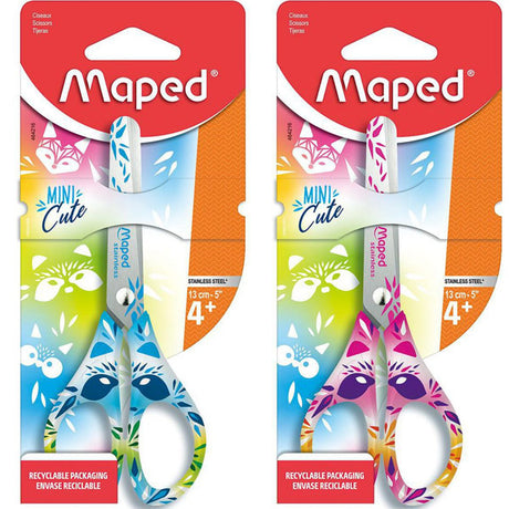 Ciseaux Bouts Ronds 13Cm Mini Cute Couleurs Assorties