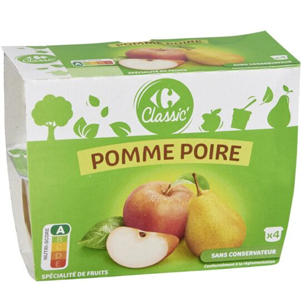 Desserts Pomme Poire