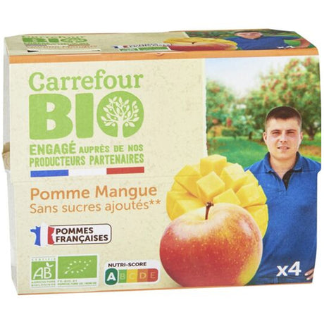 Desserts Pomme Mangue Sans Sucres Ajoutes Bio