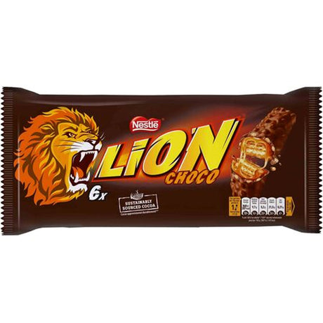 Barres Chocolatees Caramel Et Cereales Lion