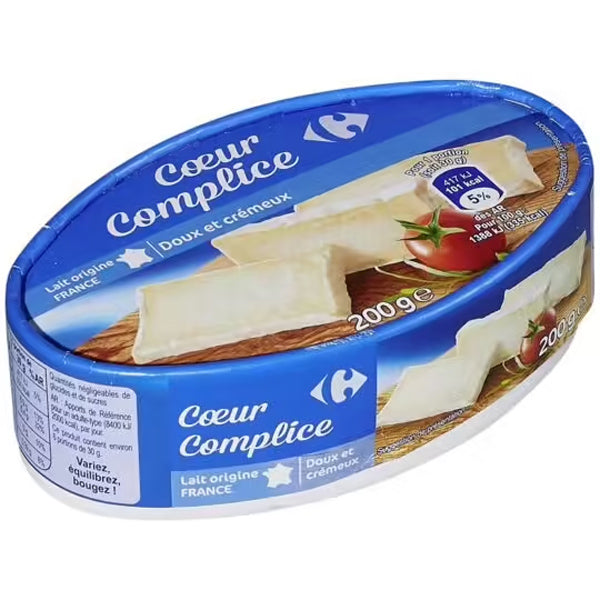 Fromage Cœur Complice Doux Et Cremeux