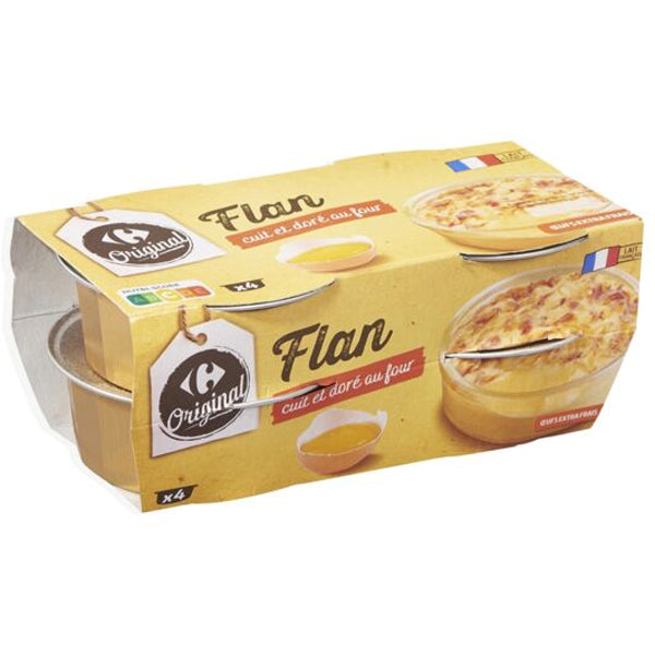 Flan Aux Aufs Frais