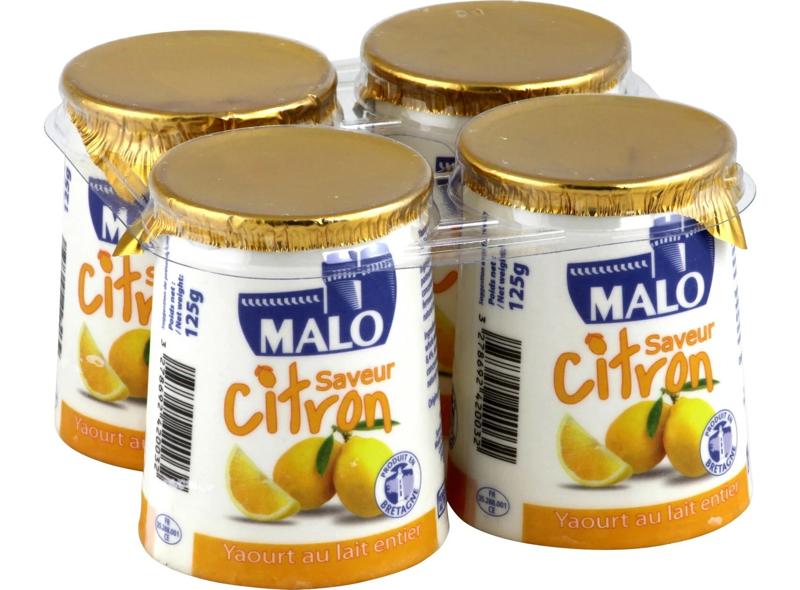 Yaourt Lait Entier Au Citron