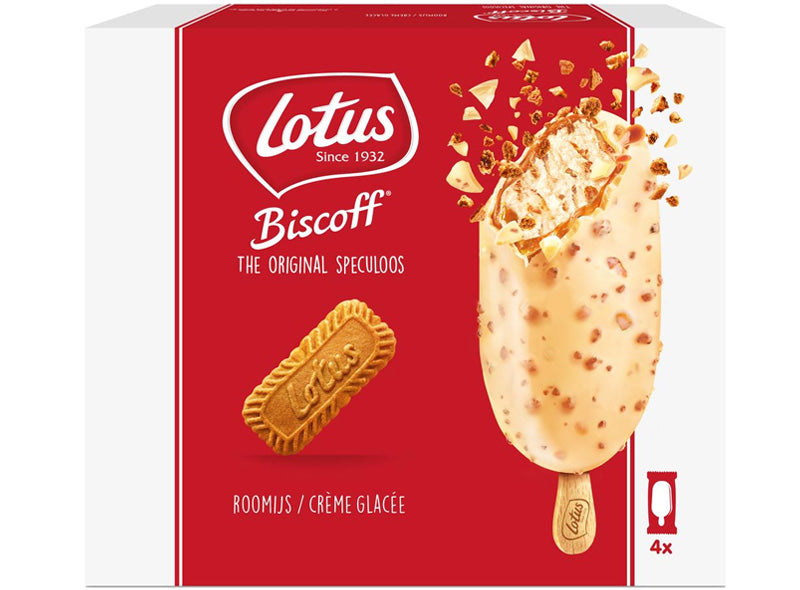 Batonnets Glaces Speculoos Au Chocolat Blanc