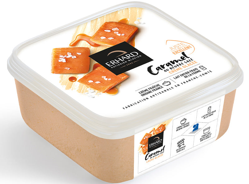 Creme Glacee Au Caramel Au Beurre Sale