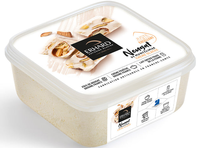 Creme Glacee Au Nougat De Montelimar
