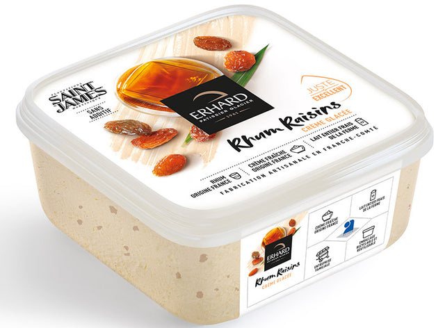 Creme Glacee Rhum Raisins