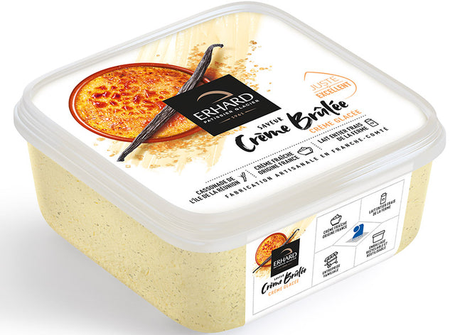 Creme Glacee Saveur Creme Brulee