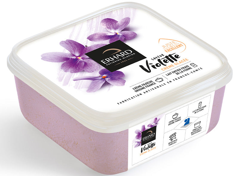 Creme Glacee Saveur Violette