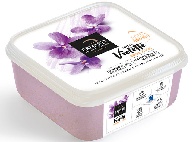 Creme Glacee Saveur Violette