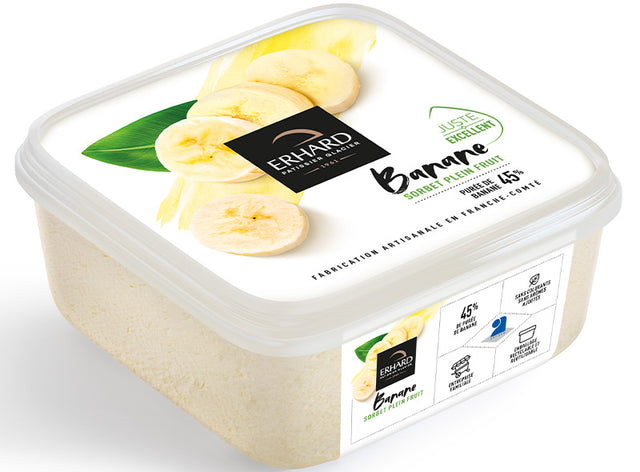 Sorbet Plein Fruit A La Banane