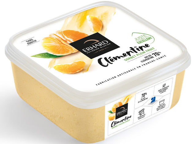 Sorbet Plein Fruit A La Clementine