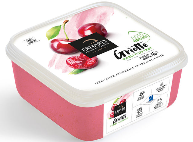 Sorbet Plein Fruit A La Griotte