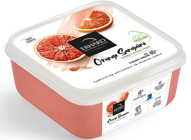 Sorbet Plein Fruit A Lorange Sanguine