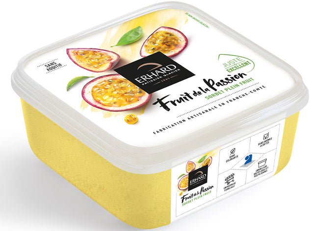 Sorbet Plein Fruit Au Fruit De La Passion