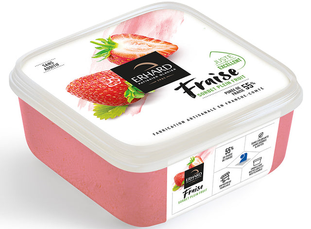 Sorbet Plein Fruit Fraise