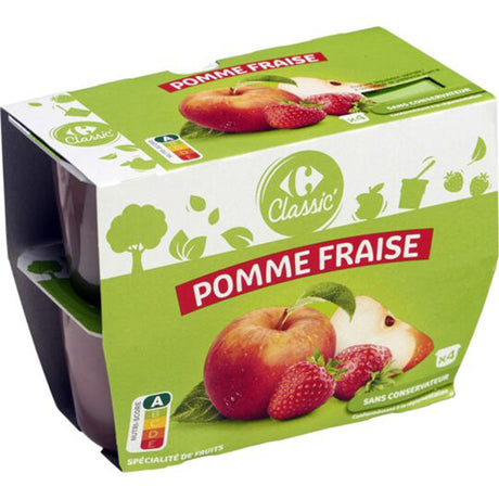 Compotes Pomme Fraise