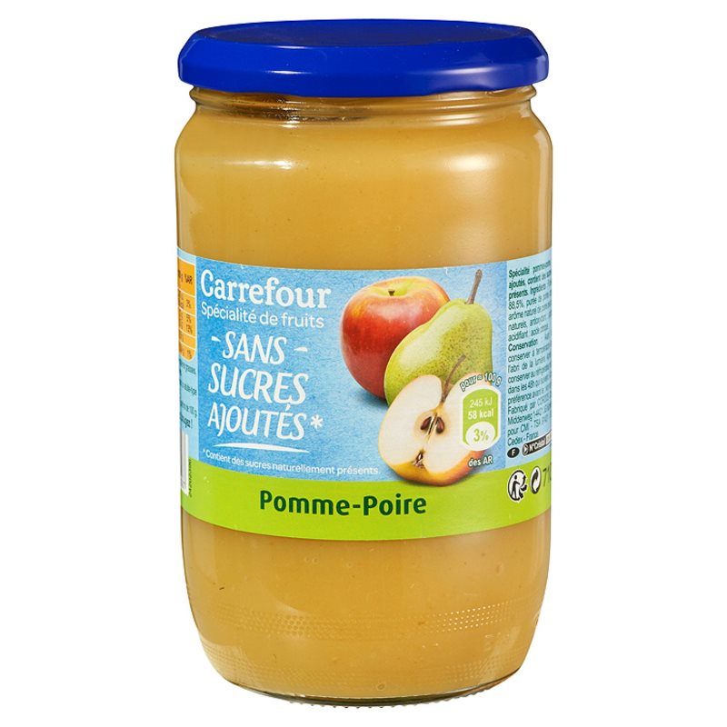 Compote De Pommes Et Poires