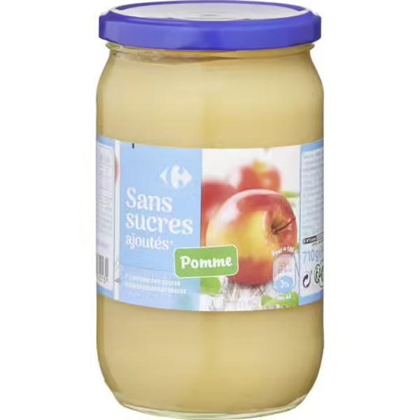 Compote De Pommes Sans Sucres Ajoutes