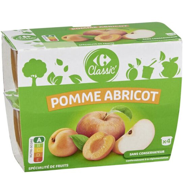 Compotes Pomme Abricot