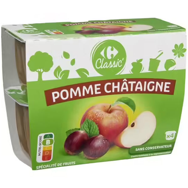 Compotes Pomme Chataigne