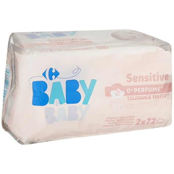 Lingettes Bebe Sensitive Sans Parfum
