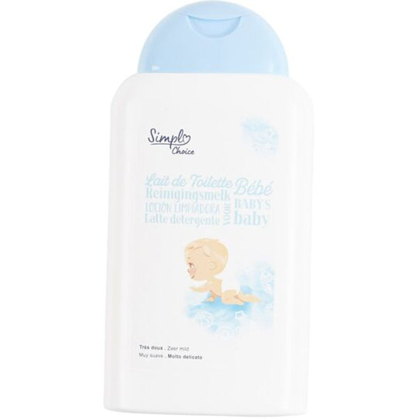 Lait de toilette bebe tres doux