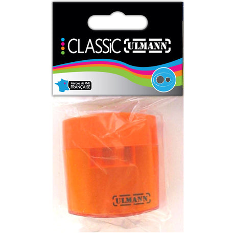 Taille Crayon Orange 2 Trous Avec Reservoir