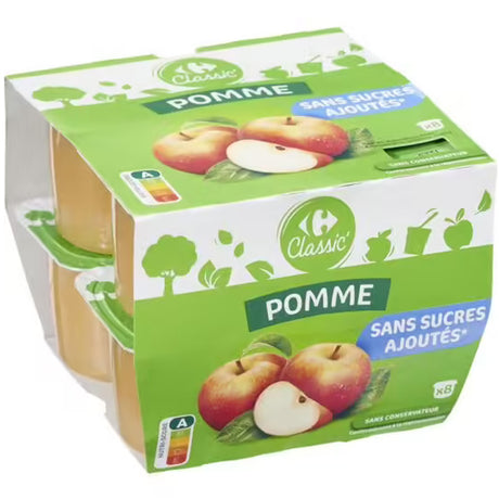 Puree De Pommes Sans Sucres Ajoutes