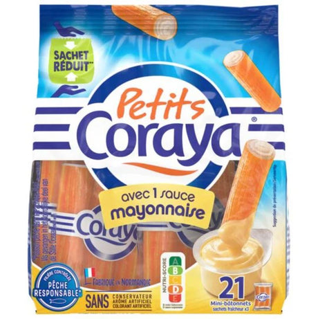 Petits Coraya Avec Sauce Mayonnaise