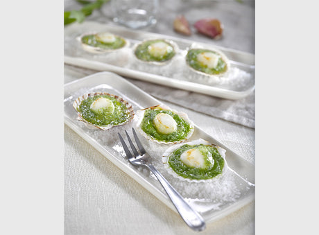 12 Petoncles Farcies Sans Alcool