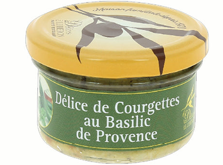 Delice De Courgettes Au Basilic De Provence
